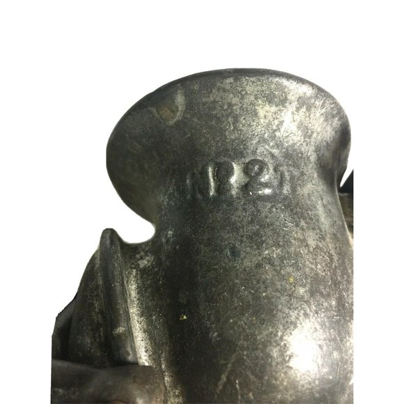 Steinfeld Meat Grinder With Wood Handle No. 21 Pat. Nov 29 1904 Vintage - Picture 7 of 8